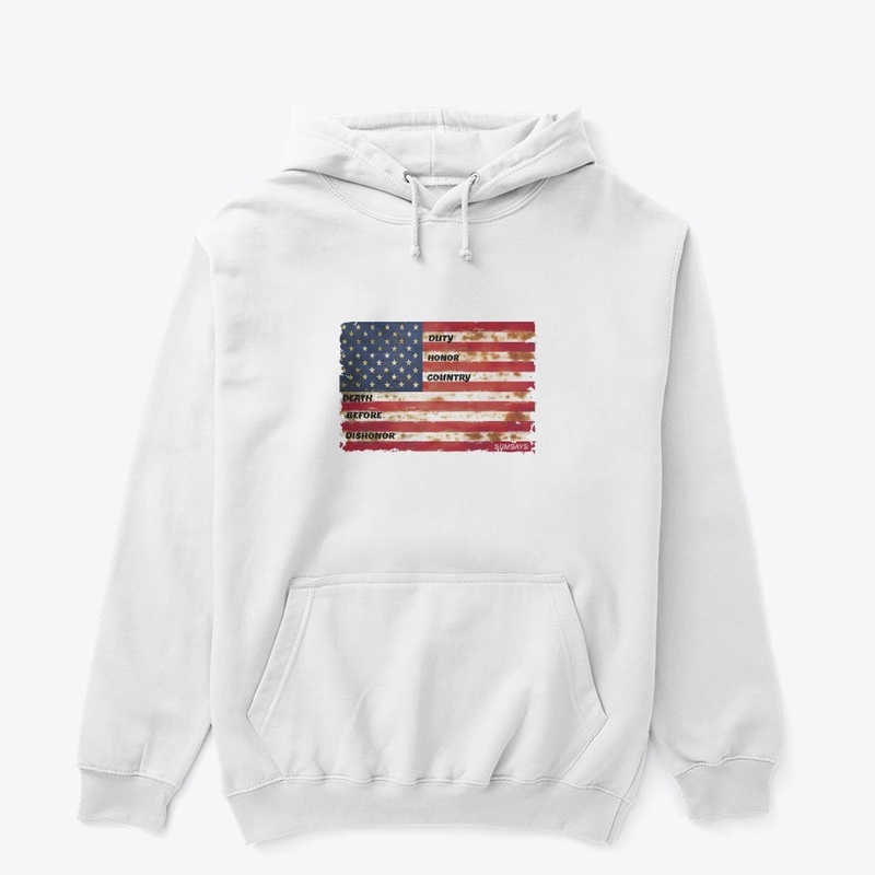 Duty Honor Country Flag - Unisex Classic Pullover Hoodie - Unisex Classic Pullover Hoodie - Unisex Classic Pullover Hoodie - Unisex Classic Pullover Hoodie