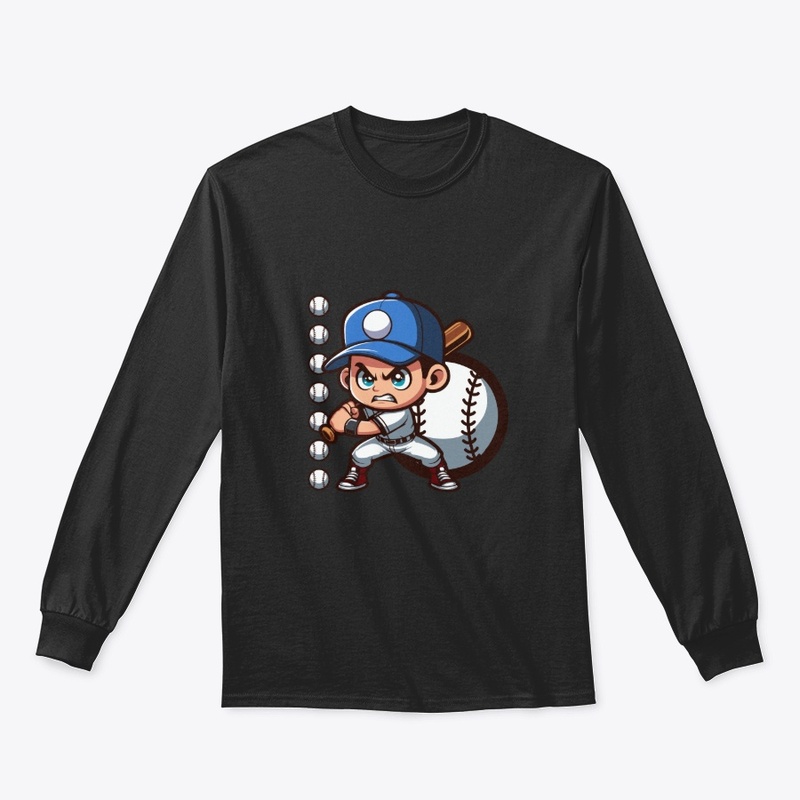 Aggressive Little League Batter