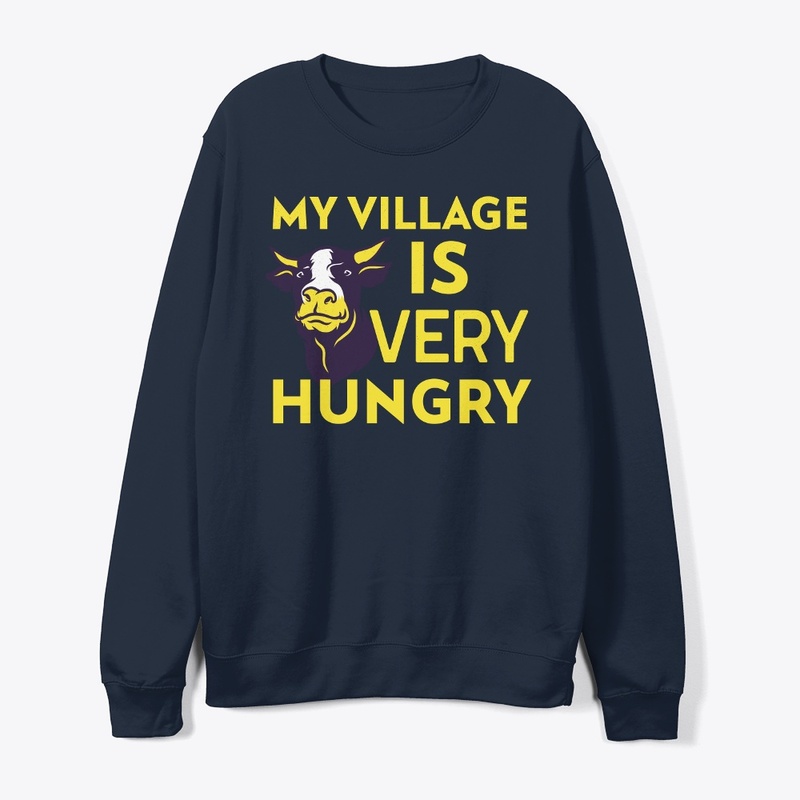 My Village Cow Is Very Hungry