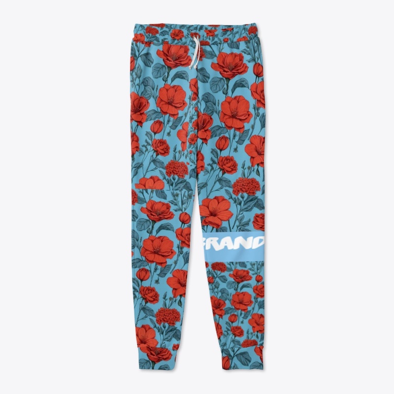 Floral French pants
