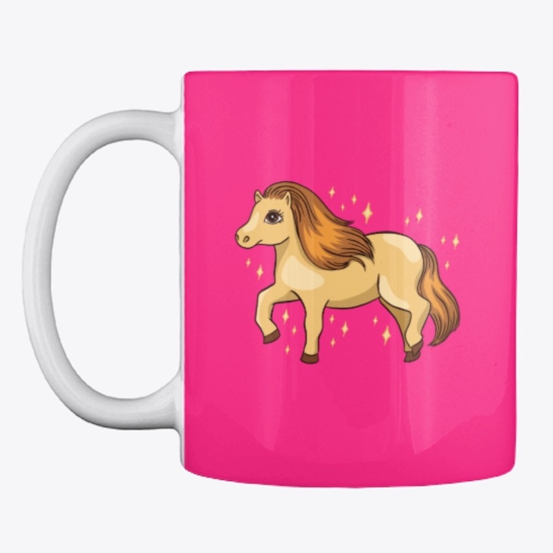 Cute Shetland pony 