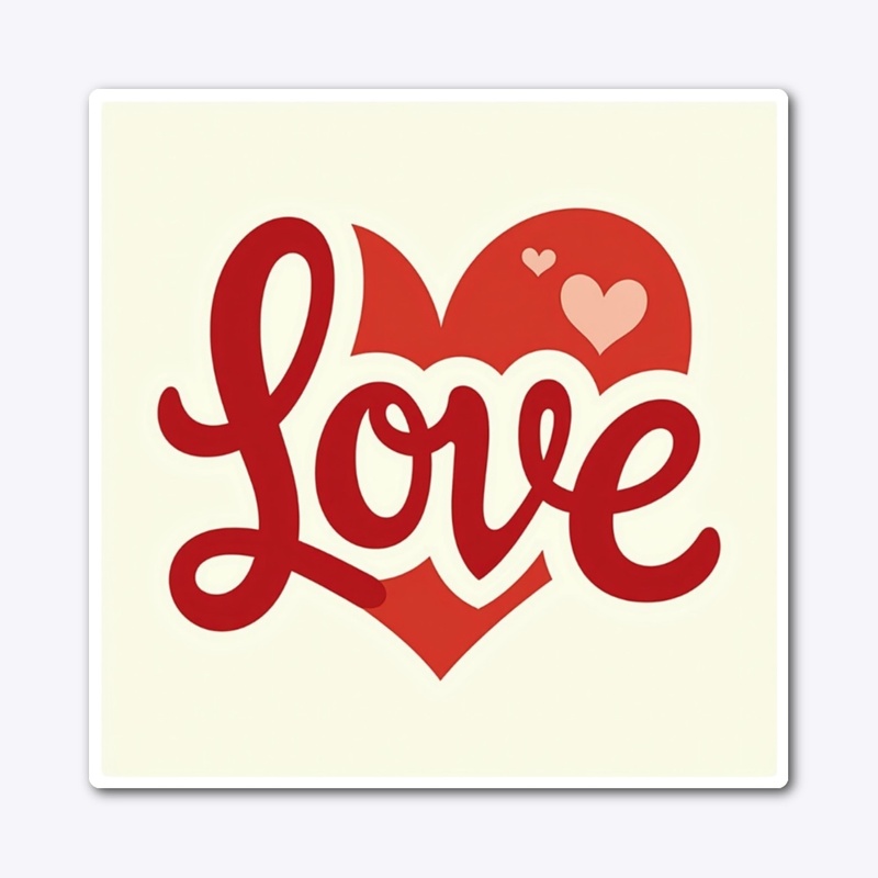 Spread good vibes with our Love T-shirt