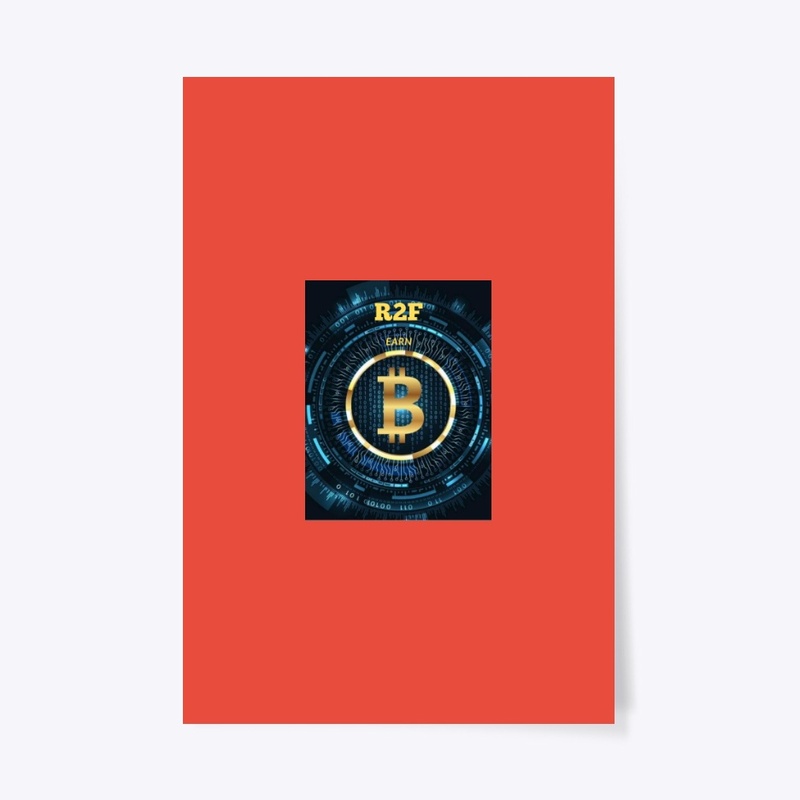 NICE  R2F EARN BITCOINE T SHIRT , Mug