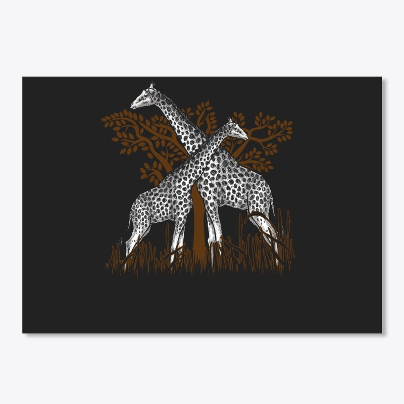 Giraffes - Gift For Africa Animal Lover