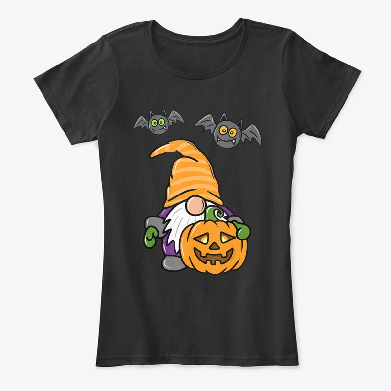 Gnome Pumpkin Funny Bat Jack O Lantern H