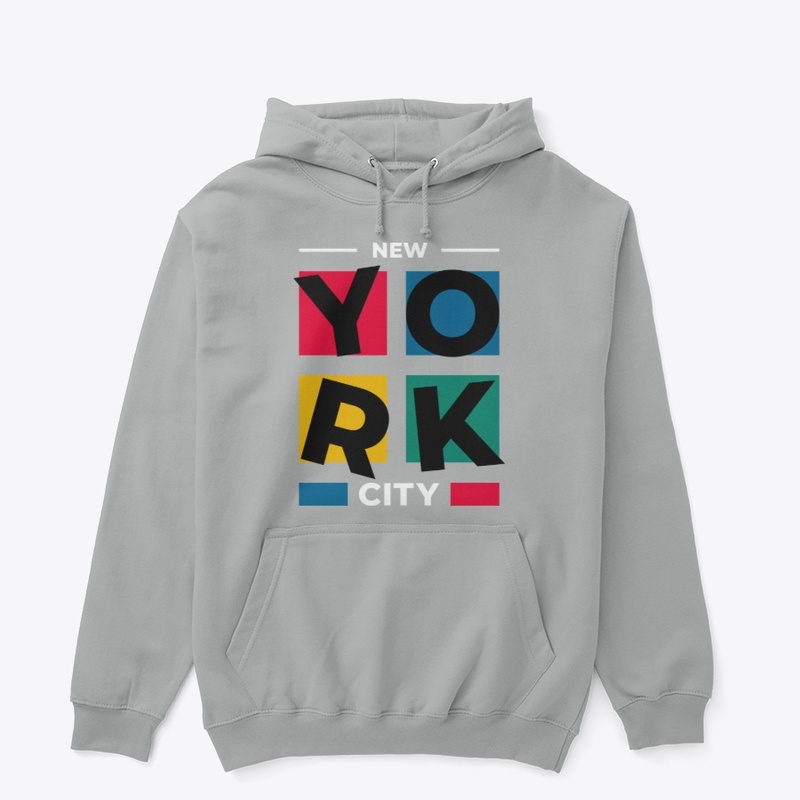 NY City Colorful Hoodie
