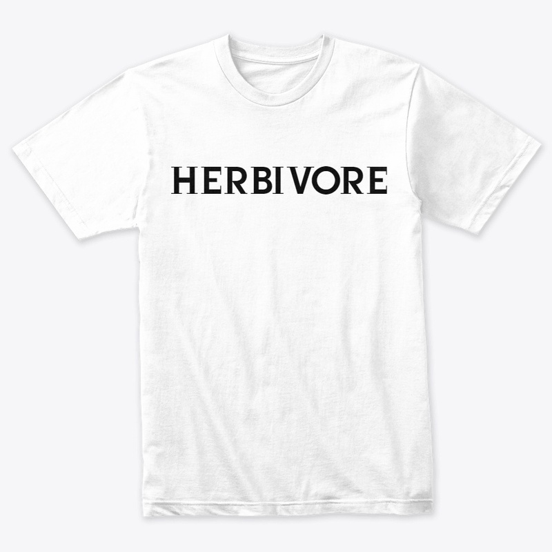 HERBIVORE tshirt vegeterian graphic   