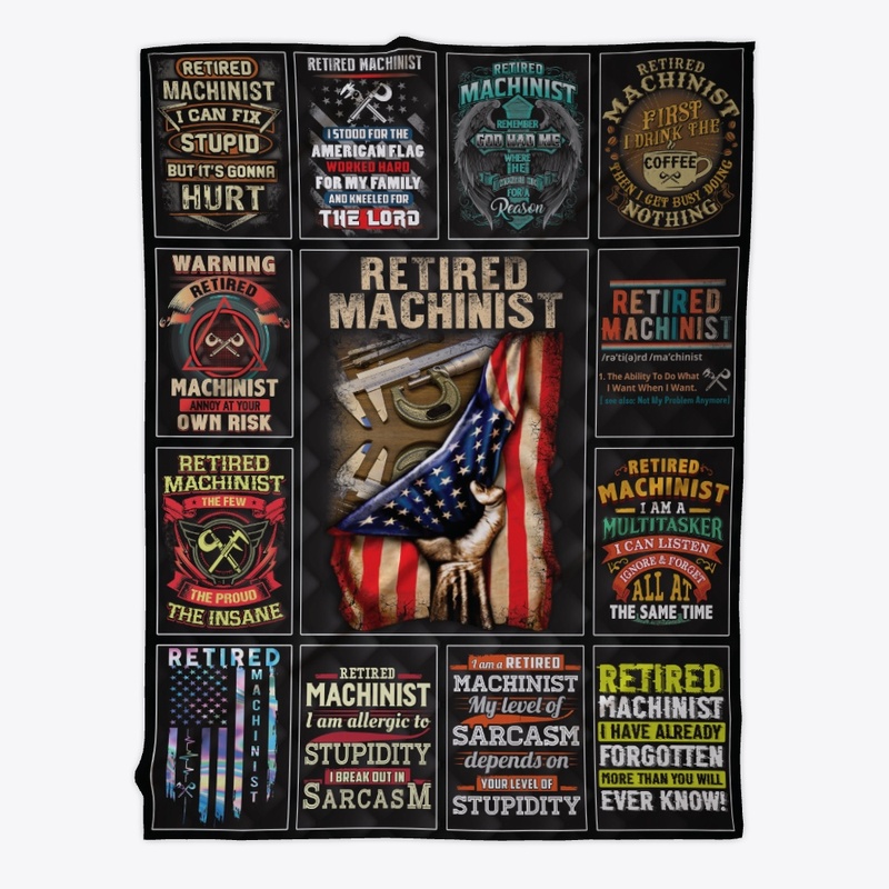 Retired Machinist Collage