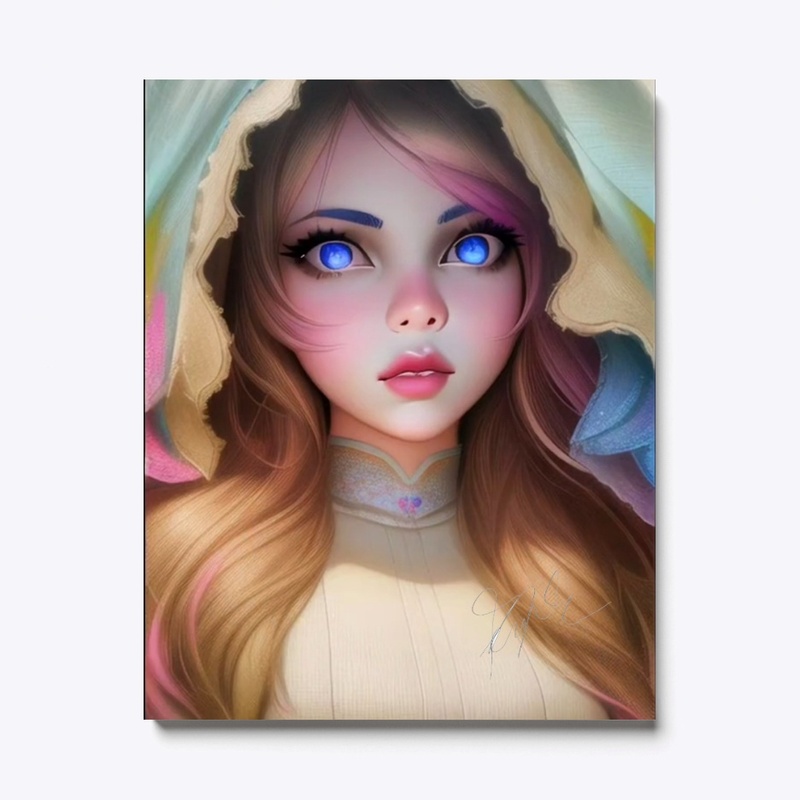 Anime Manga Themed Peasant Girl