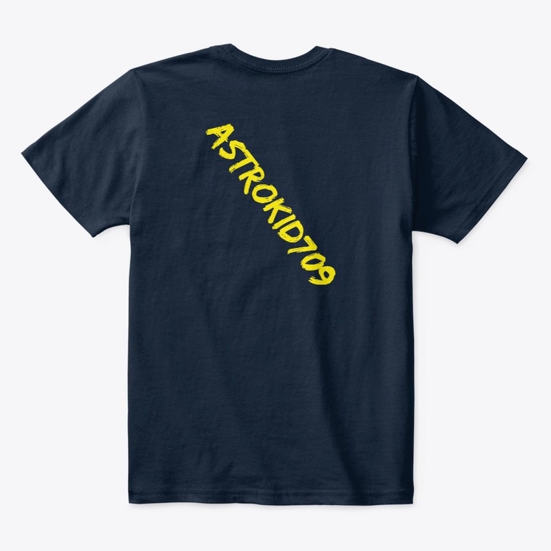 Astrokid merch from the youtuber