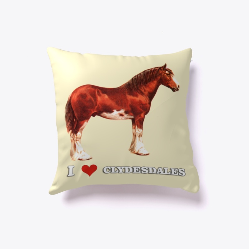 I love Clydesdales