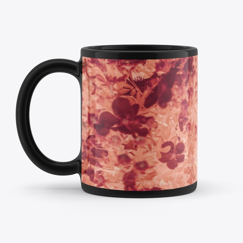 Blush Bloom Mug – Artistic Floral Vibes