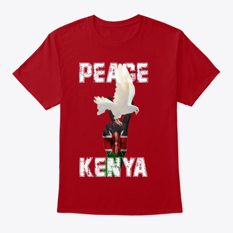 patriotic kenya peace t shirts 