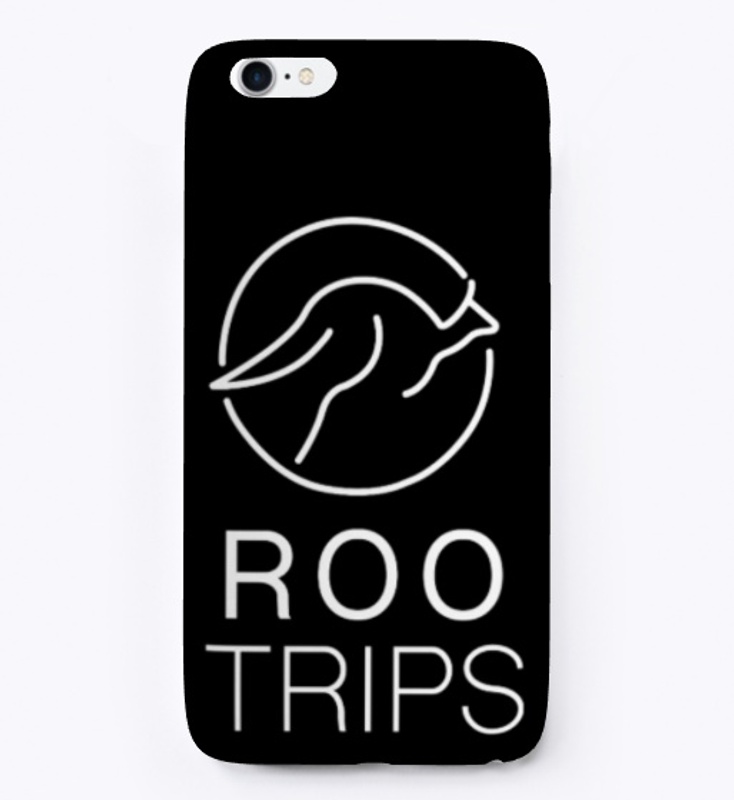 Roo Trips iPhone Case (Black)