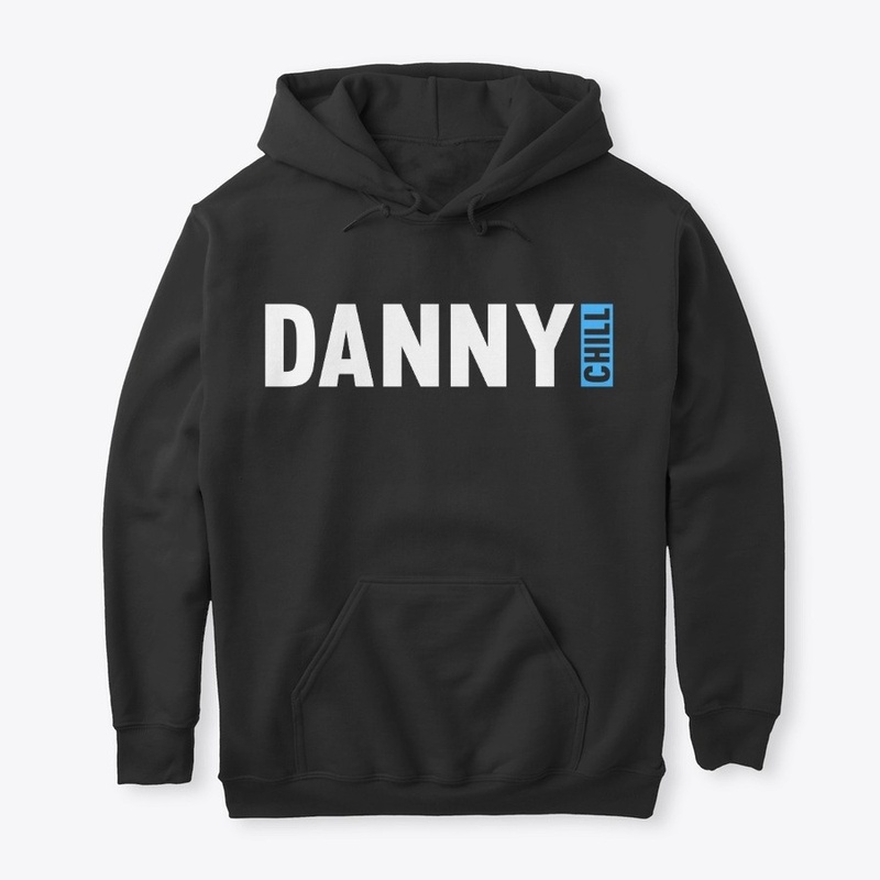 Danny Chill (Blue Vert), White on Black