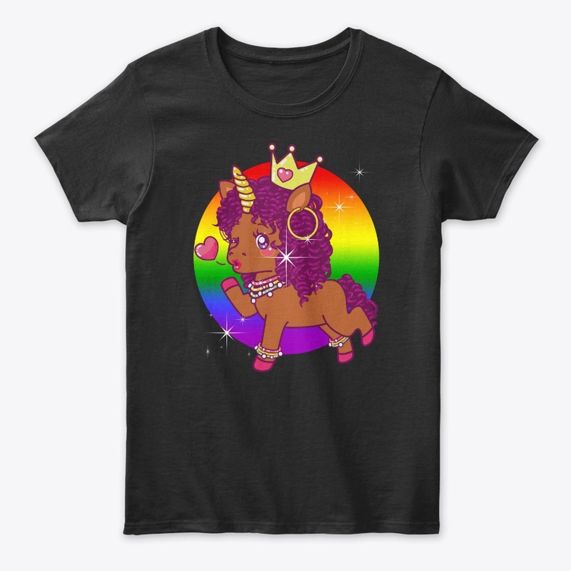 Afro Unicorn Black Girl Magic