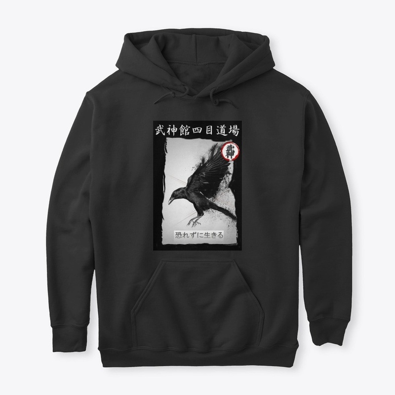 Bujinkan crow t-shirt live life