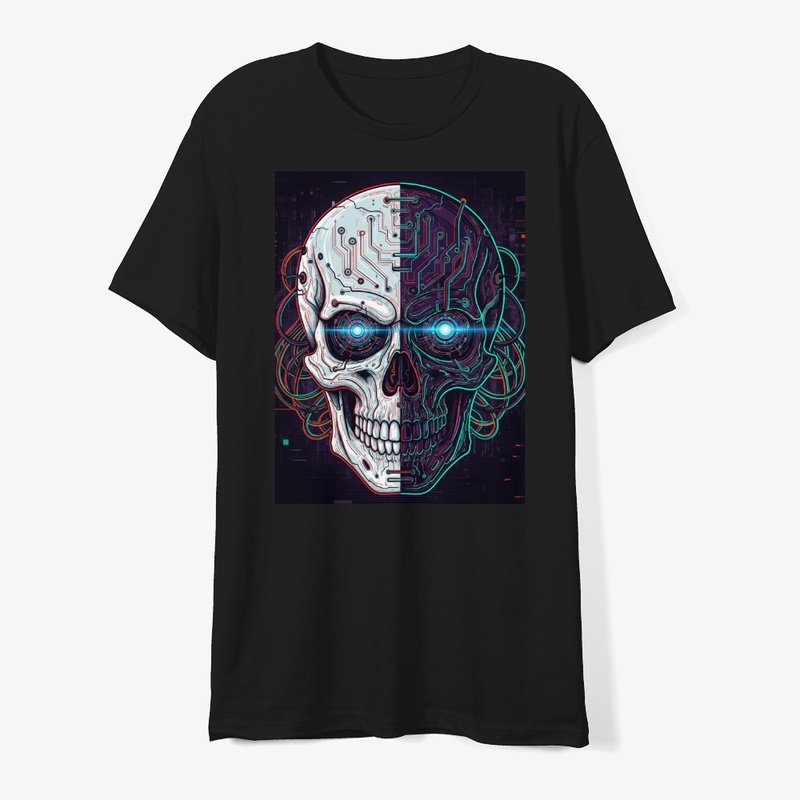 Cyberpunk Skull