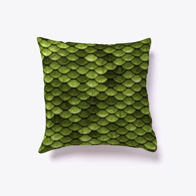 Green Mermaid Fish Scales