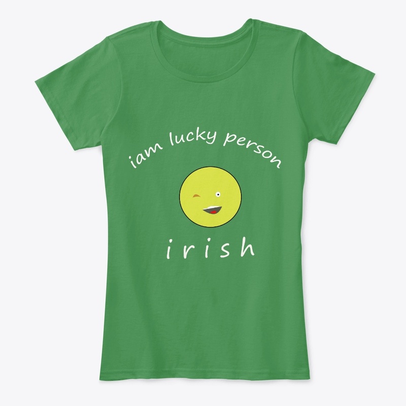 The One Where I'm Irish shamrock Lucky 
