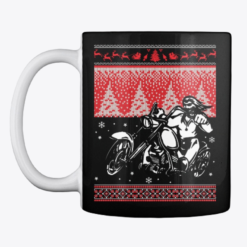 Motorcycle Christmas Sweater