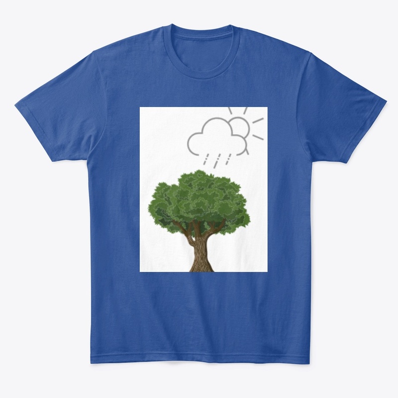 Tree design t-shirt 