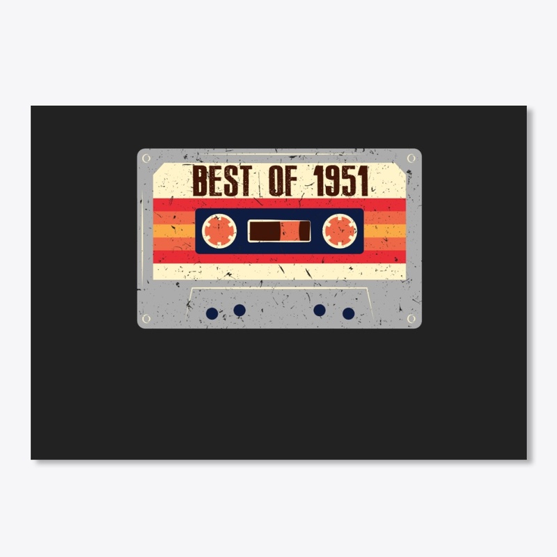 Vintage Best Of  1951 Birthday Gift