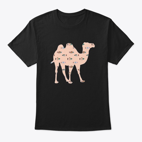 Camel 396 Black T-Shirt Front