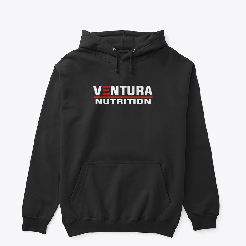 Ventura Nutrition White Logo Hoodie