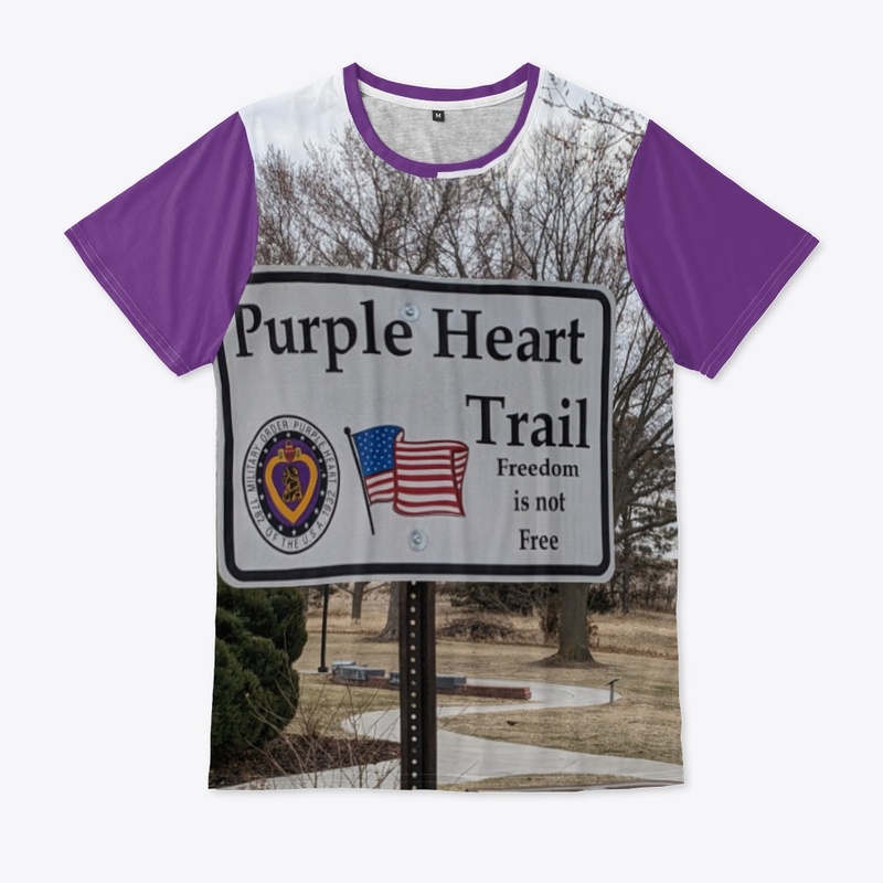 Purple Heart Trail Tee
