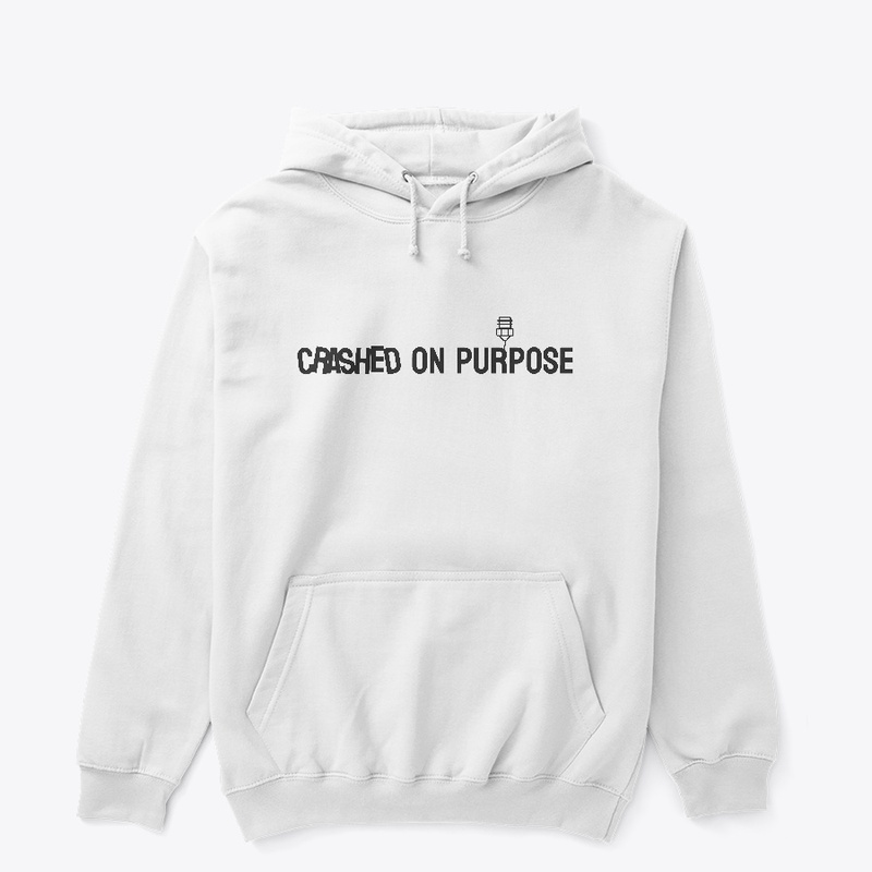 Crashed on purpose (white)