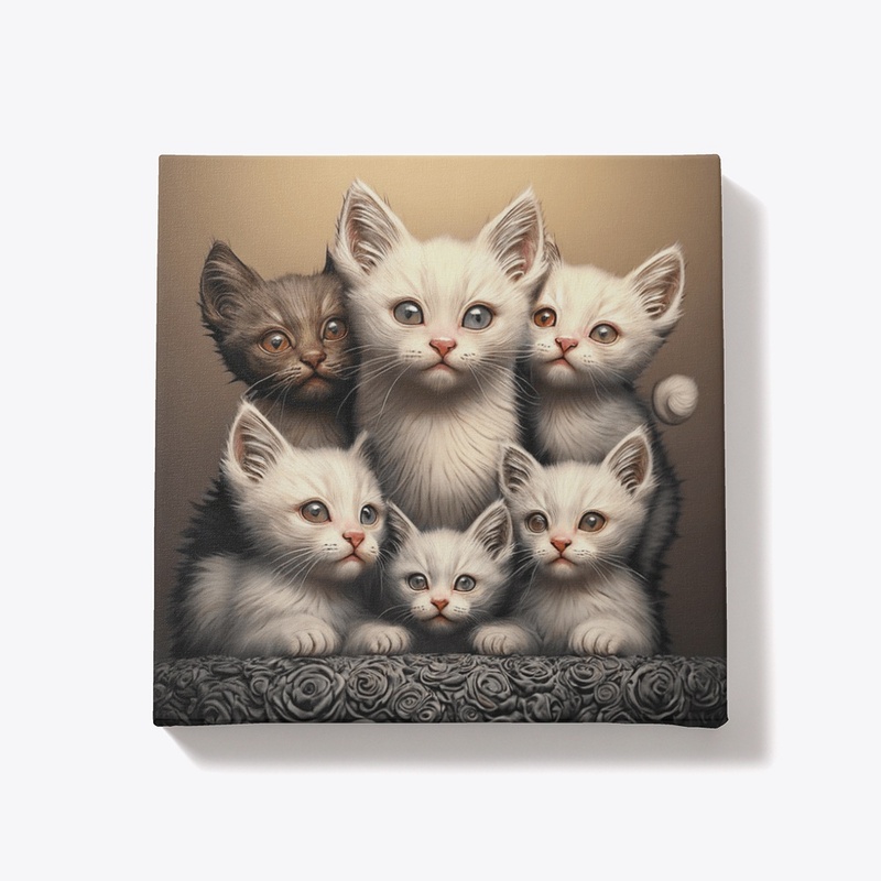 Charming Kittens: Whiskers and Paws