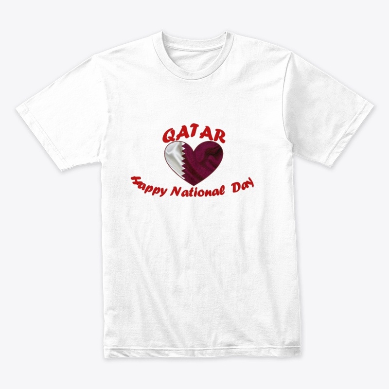 Qatar happy national day T-shirt design