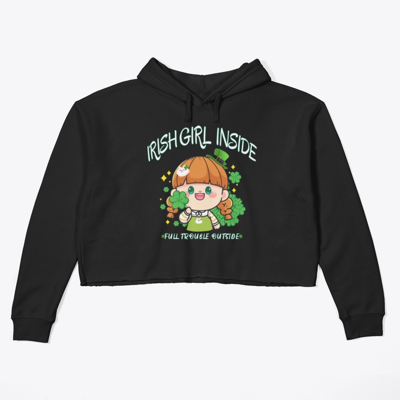 Irish girl,full trouble -S.Patrick day