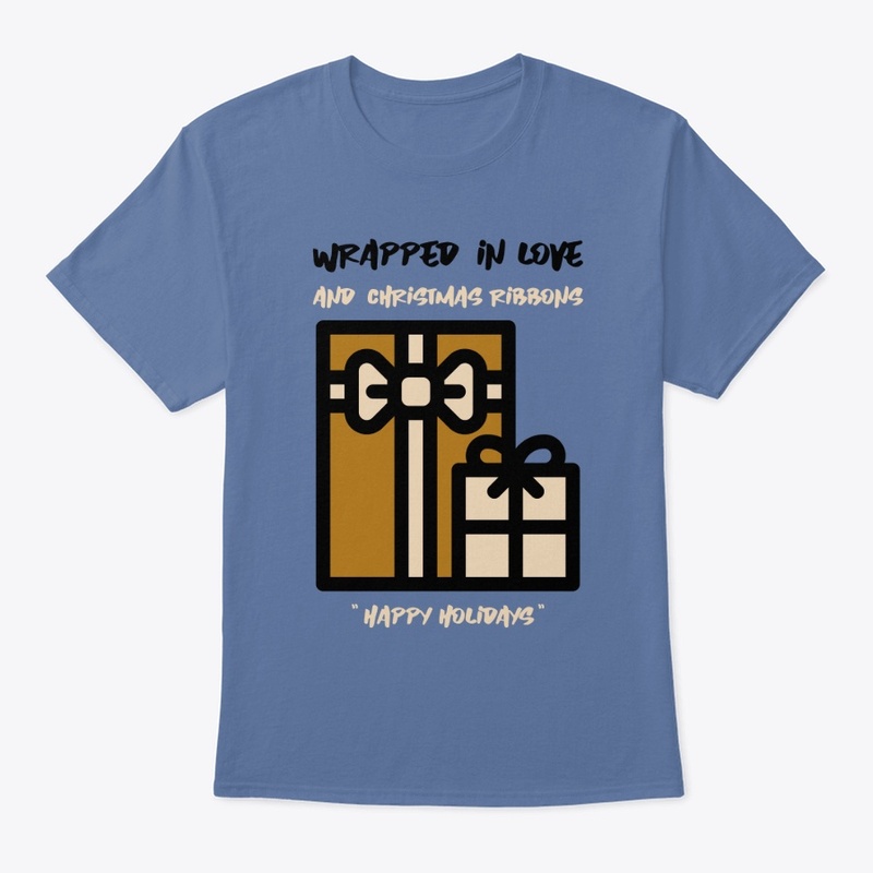 Wrapped In Love And Christmas Ribbons