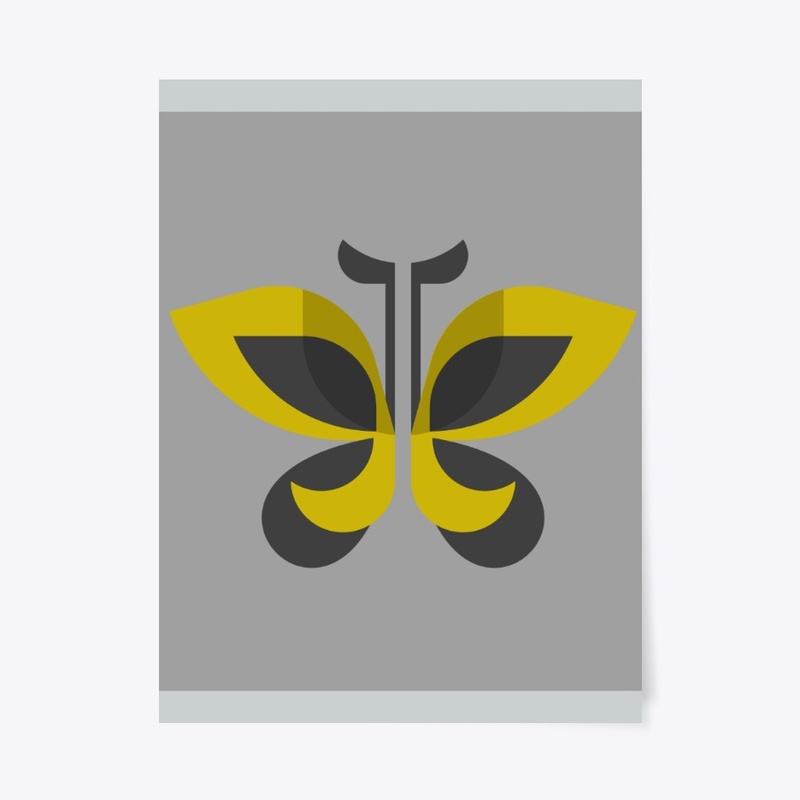Mid century butterflies
