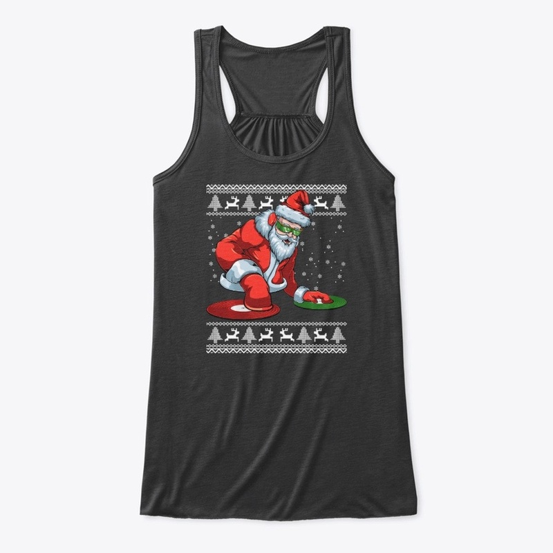 Santa Claus DJ Music Lover Merry Christm