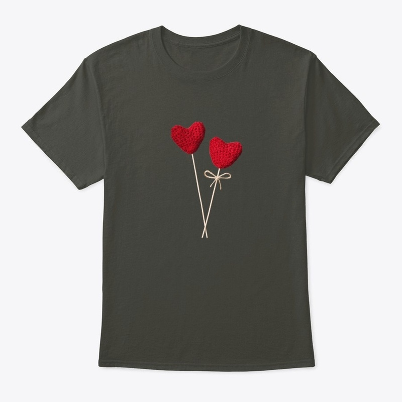 red hearts
