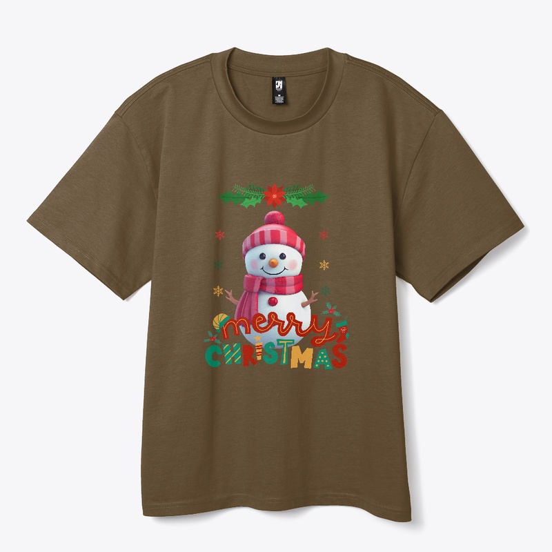 A Cute Merry Christmas Tshirt 