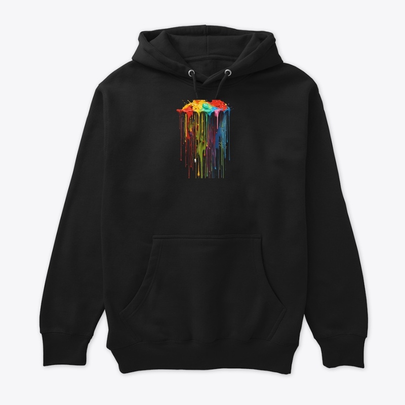 Vibrant Drip Logo T-shirt