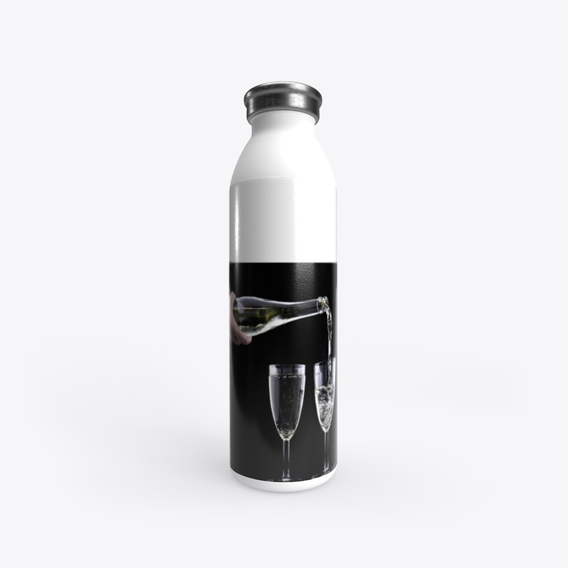 Drinking water bottles