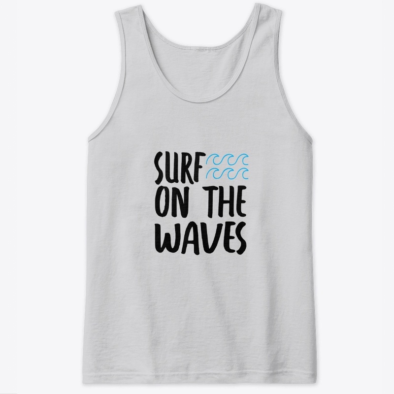 SURF  ON  THE WAVES TEE SHIRT