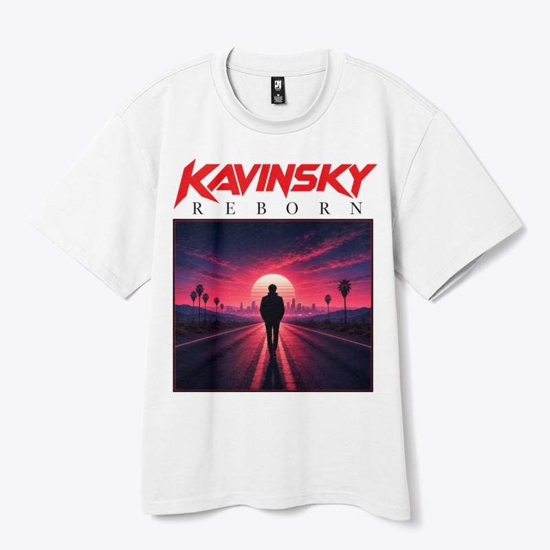 Kavinsky Reborn Synthwave Graphic Tee