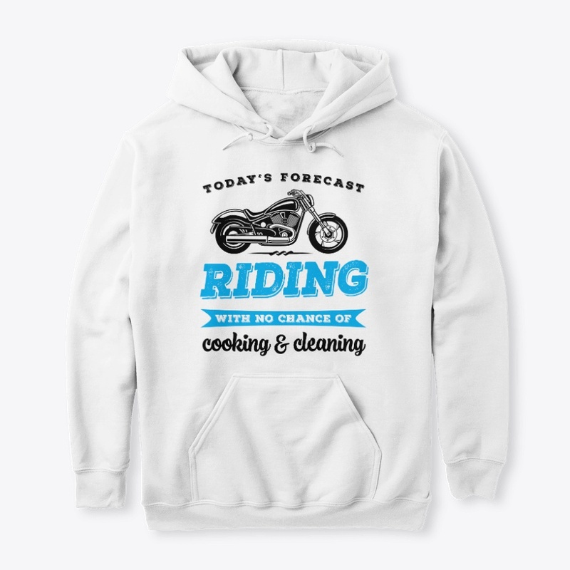 Riding Forecast Funny Biker Shirt 
