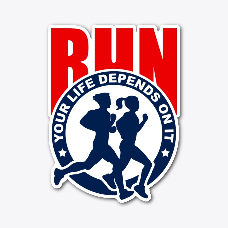 Run 1 - Red and Navy