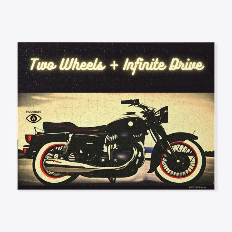 Official Logo of AI™ Motorcycle Poster