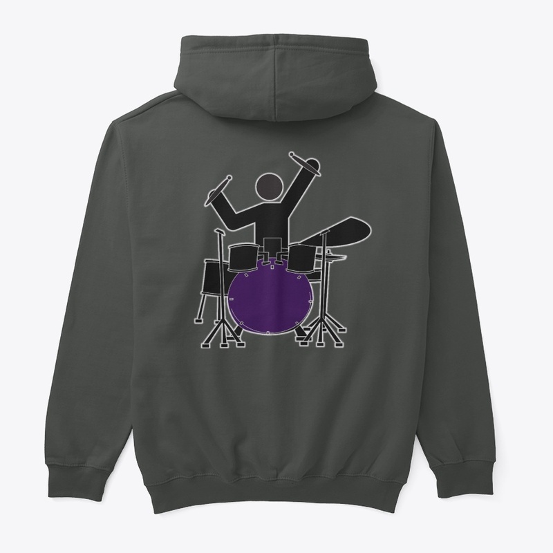 Attic Custom Drums w/Logo 2side hoodie