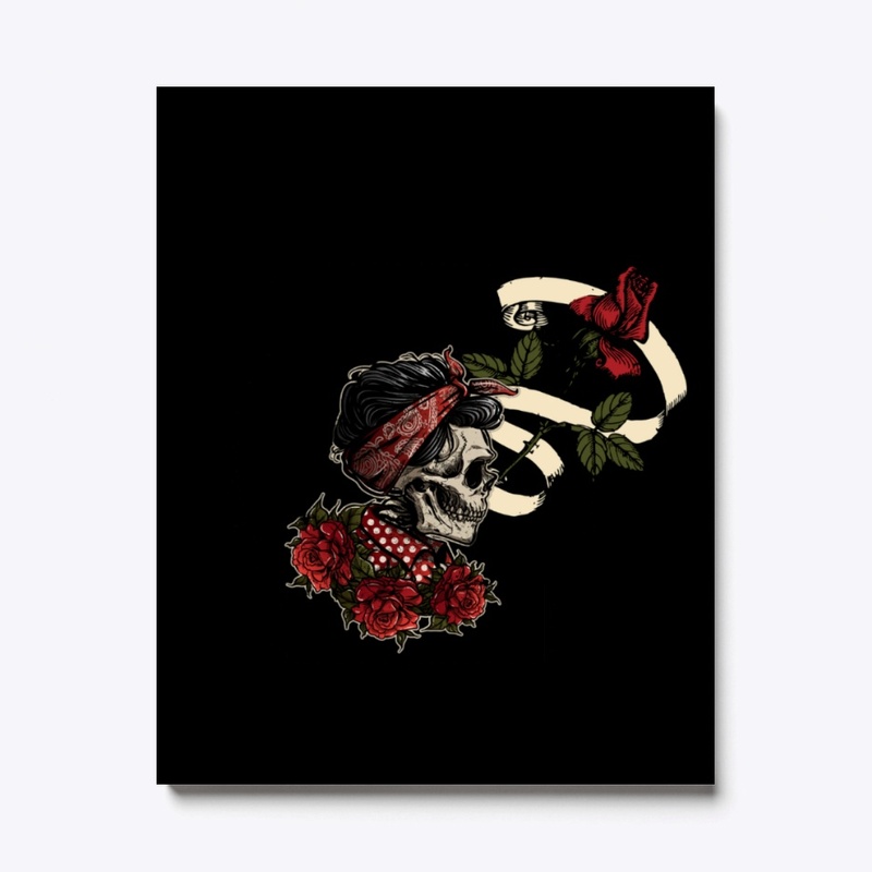 Gothic Pin Up Dead Girl