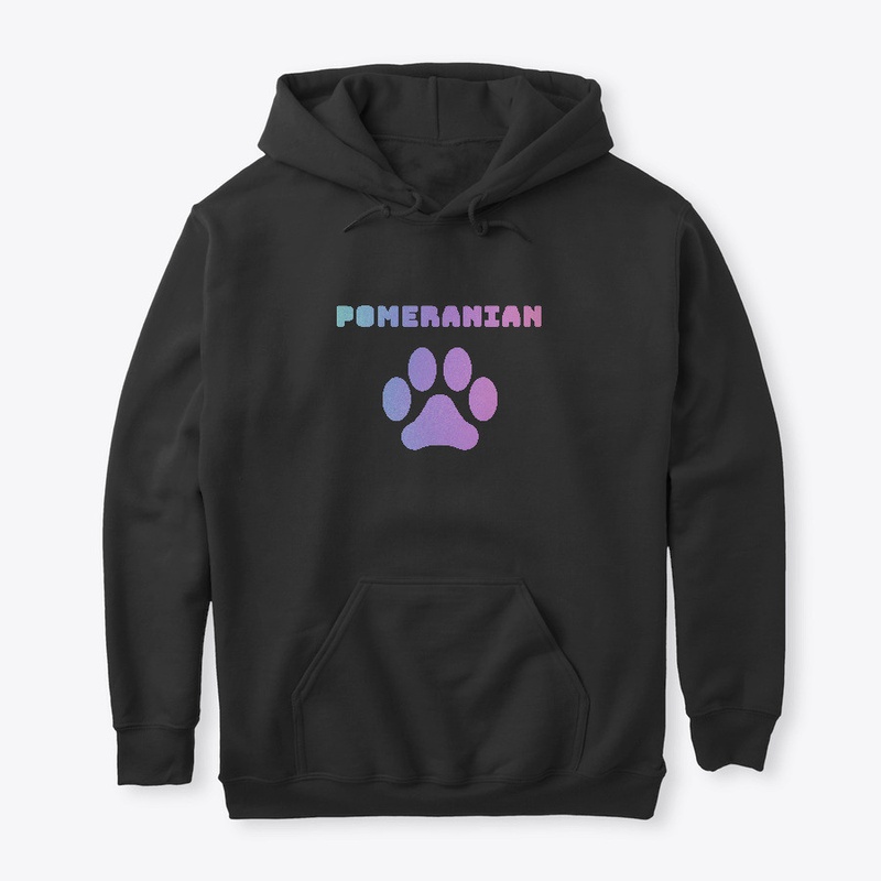 Purple/Blue Paw Print