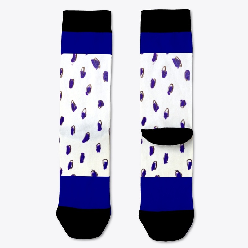 Abstract Purple Dots